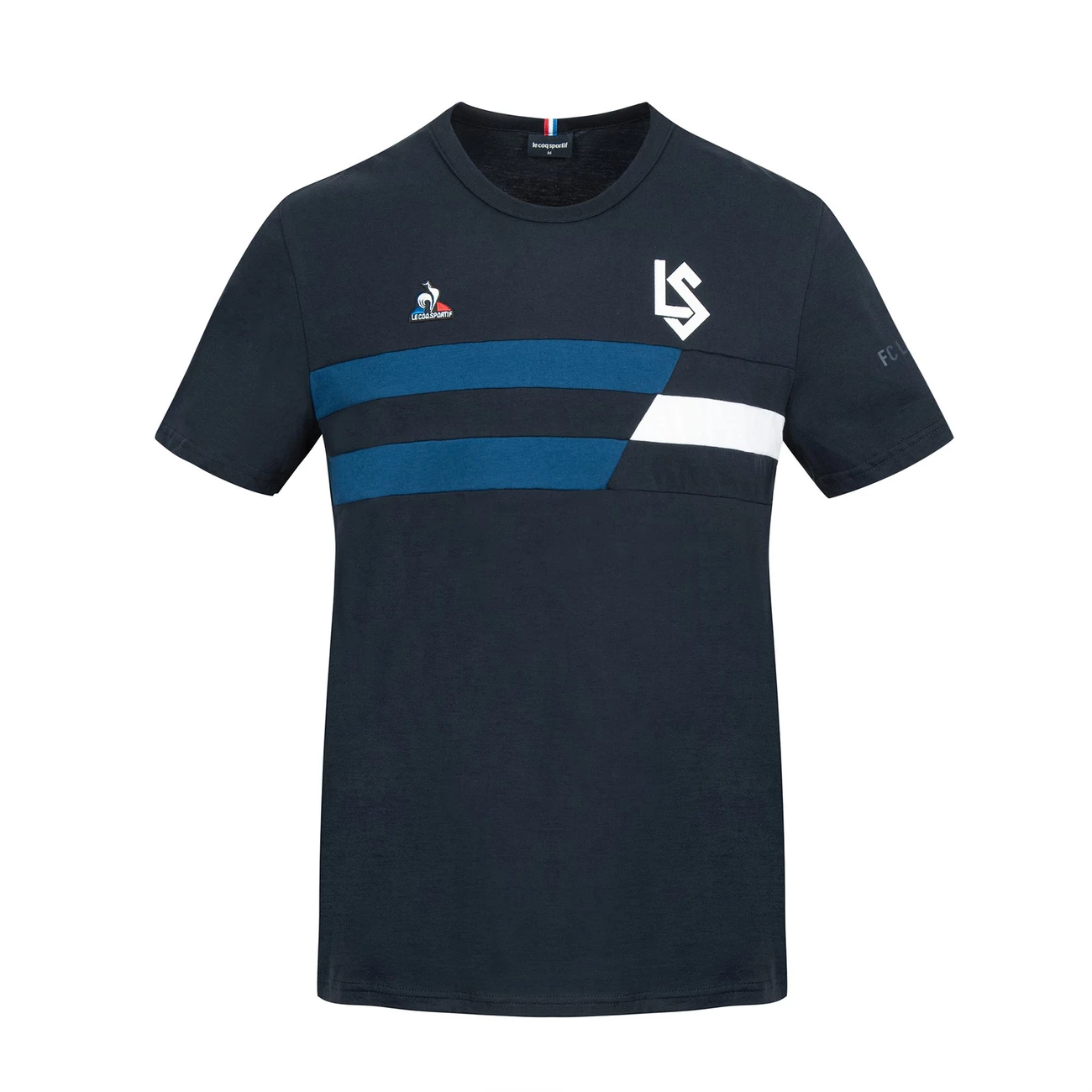 Grosses soldes 🎉 Football Adulte Le Coq Sportif T-shirt De Présentation Fc Lausanne-sport BLEU 😍 – Image 6