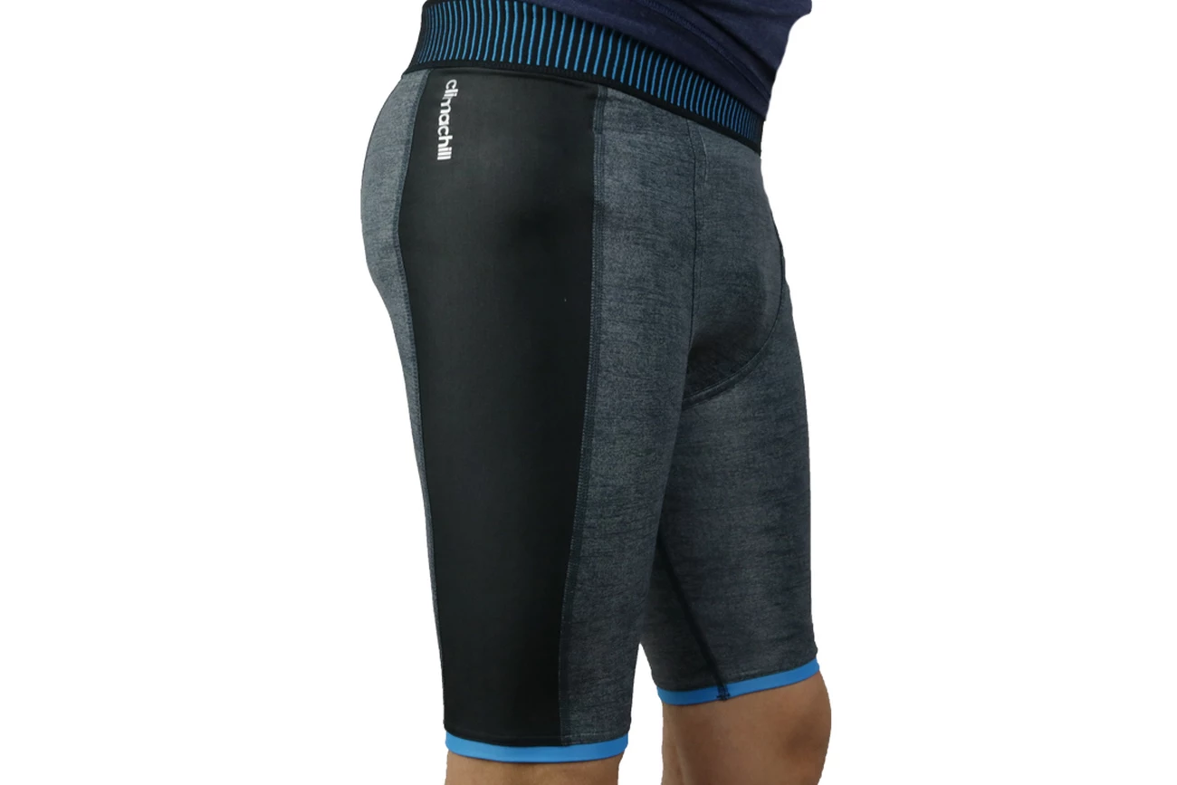 Promo ✔️ Outdoor Homme Adidas Performance Adidas Techfit Chill Short Tights S27030 GRIS 🎉 – Image 3