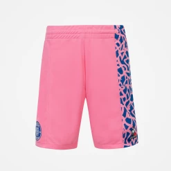 De gros 🤩 Football Garçon Le Coq Sportif Short Enfant Estac Third 2021/22 ROSE 🤩