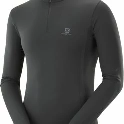 Grosses soldes 🤩 SWEAT 👚 SHIRT Running Homme SALOMON EXPLORE SEAMLESS HALF 👍