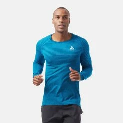 Meilleure affaire 🤩 TEE 👚 SHIRT MC Running Homme ODLO ESSENTIAL SEAMLESS 👏