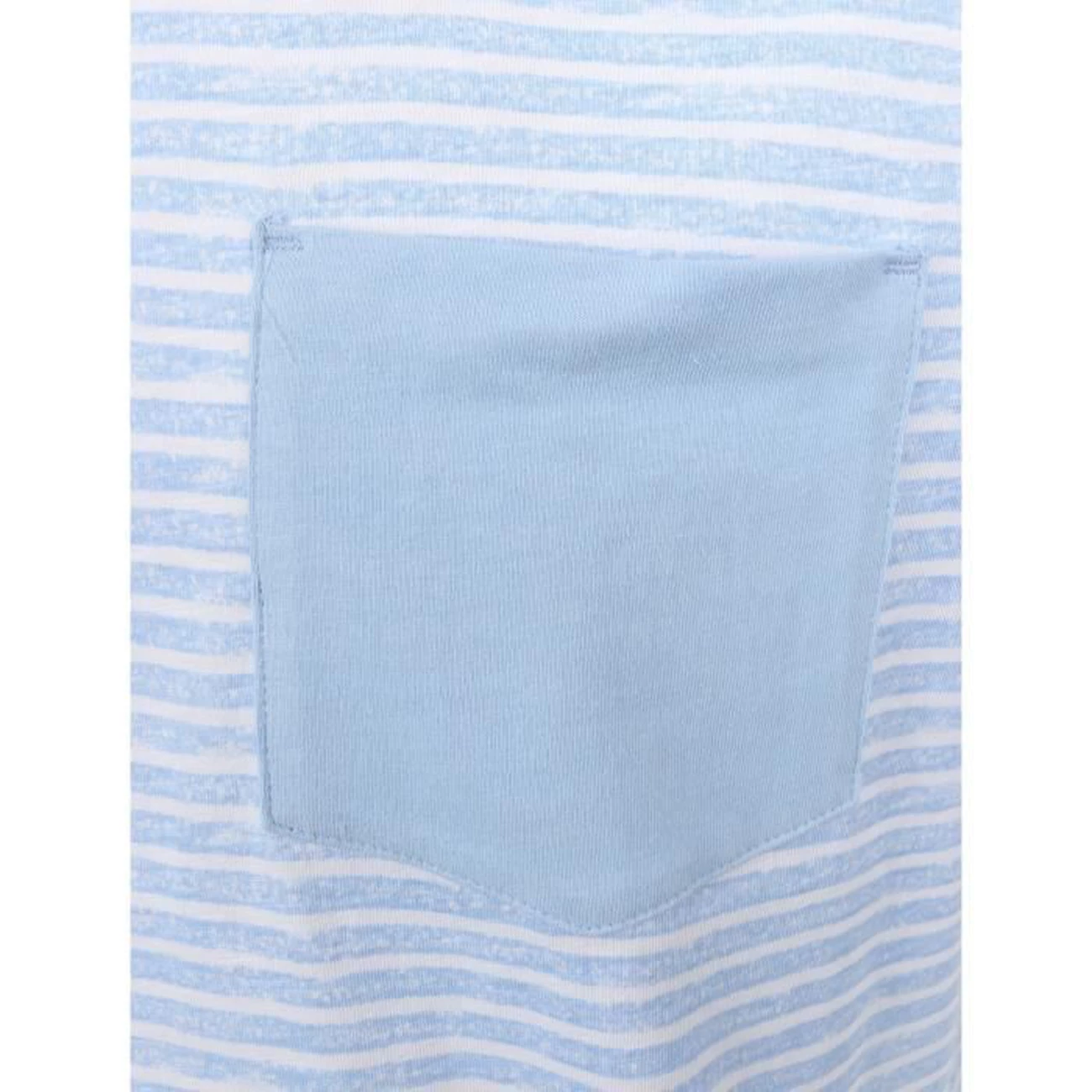 Tout neuf ⌛ Running Homme South Shore South Shore T-shirt Rayé Avec Poche Poitrine Bleu/blanc Homme BLEU 😉 – Image 4