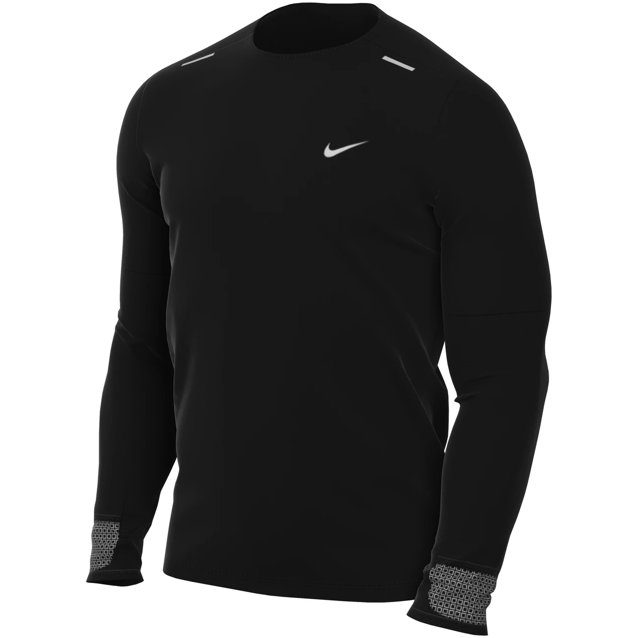 Grosses soldes 🛒 Course A Pied Homme Nike T-shirt Nike Therma-fit Repel Crew NOIR 👏