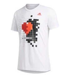 Meilleure affaire 🥰 Course A Pied Homme Adidas T-shirt Adidas Own The Run Valentine BLANC 🛒