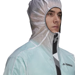 De gros 🔔 Course A Pied Homme Adidas Veste Coupe-vent Adidas Terrex Agravic Pro BLANC ✨