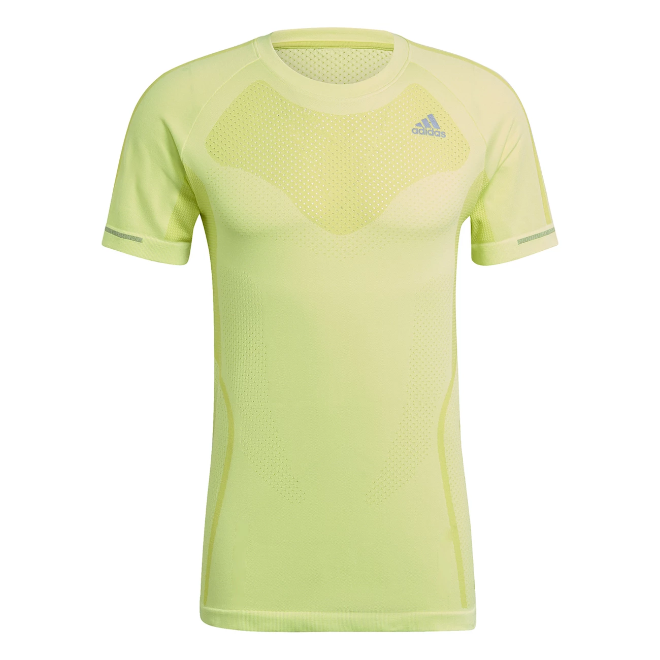 Acheter 💯 Running Homme Adidas Primeknit Tee M JAUNE 😍 – Image 6