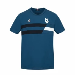 Coupon 🎉 Running Homme Le Coq Sportif T-shirt Enfant BLEU 😍
