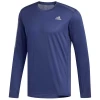 Promo 🔔 Course A Pied Homme Adidas T-shirt Adidas Own The Run BLEU 🔔