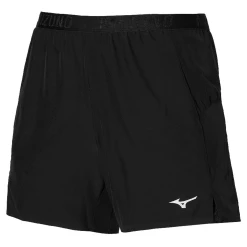 Meilleure affaire ✔️ Running Homme Mizuno Alpha 5.5 Short NOIR 😍