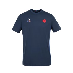 Grosses soldes 🎉 Rugby A Xv Homme Le Coq Sportif T-shirt Xv De France 2021/22 BLEU 👍
