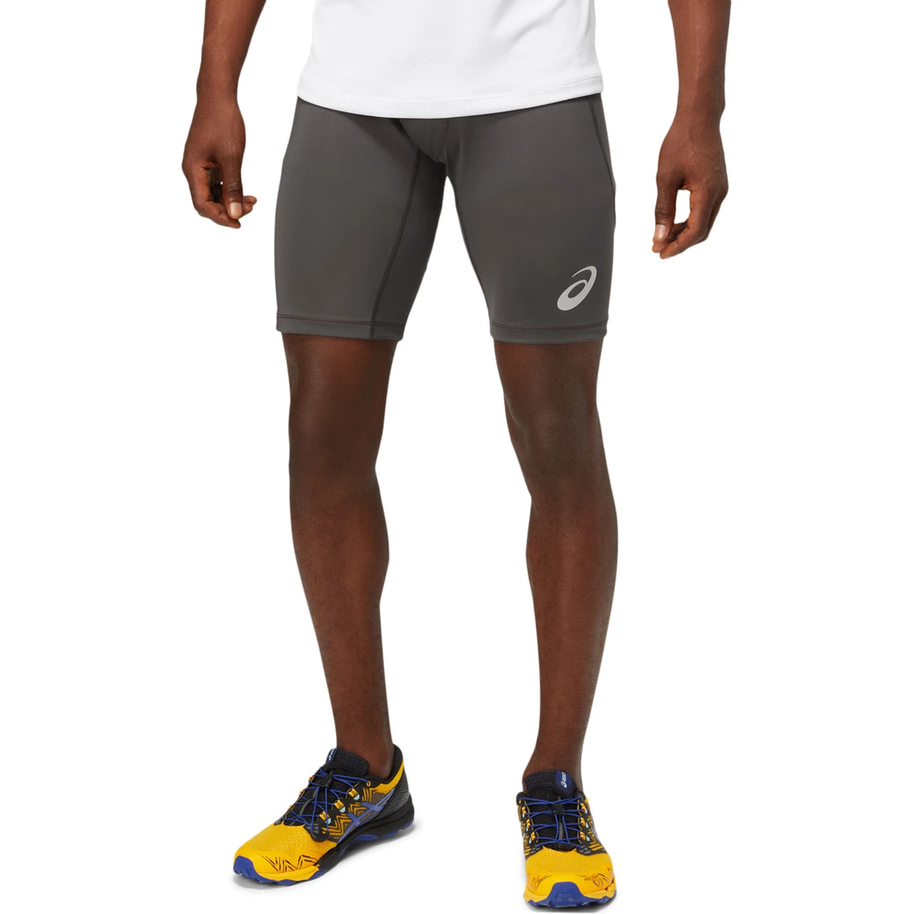 Top 10 🎉 Course A Pied Homme Asics Short De Compression Asics Fujitrail Sprinter GRIS 🔔 – Image 2