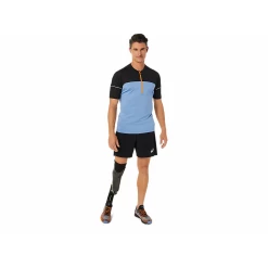 Vente flash 😀 Course A Pied Homme Asics Short Asics Fujitrail NOIR 🎉