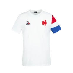 Vente flash 🥰 Rugby A Xv Homme Le Coq Sportif T-shirt Présentation Xv De France 2021/22 BLANC 😉