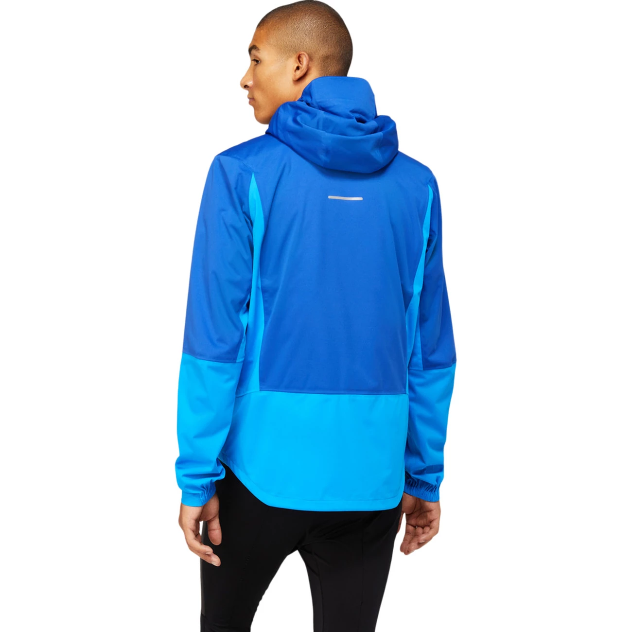 Grosses soldes 🤩 Course A Pied Homme Asics Veste Asics Winter Accelerate BLEU 😀 – Image 4
