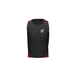 Tout neuf 🌟 Running Homme Compressport Compressport Pro Racing Singlet NOIR 🤩