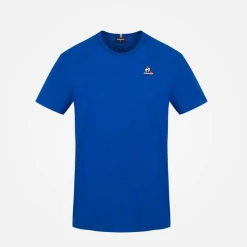 Nouveau 👍 Mode- Lifestyle Homme Le Coq Sportif T-shirt Le Coq Sportif Essentiels BLEU 😍