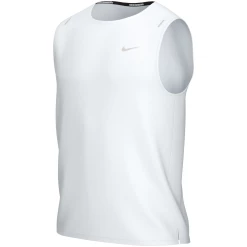 Top 10 ✔️ Course A Pied Homme Nike Débardeur Nike Dri-fit Miler BLANC 🌟