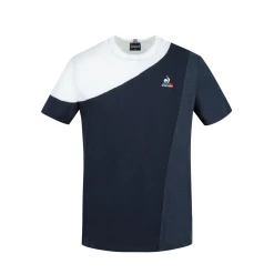 Offres 🥰 Mode- Lifestyle Homme Le Coq Sportif T-shirt Le Coq Sportif Saison 1 N°2 BLEU 👏