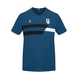 Grosses soldes 🎉 Football Adulte Le Coq Sportif T-shirt De Présentation Fc Lausanne-sport BLEU 😍