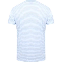 Tout neuf ⌛ Running Homme South Shore South Shore T-shirt Rayé Avec Poche Poitrine Bleu/blanc Homme BLEU 😉